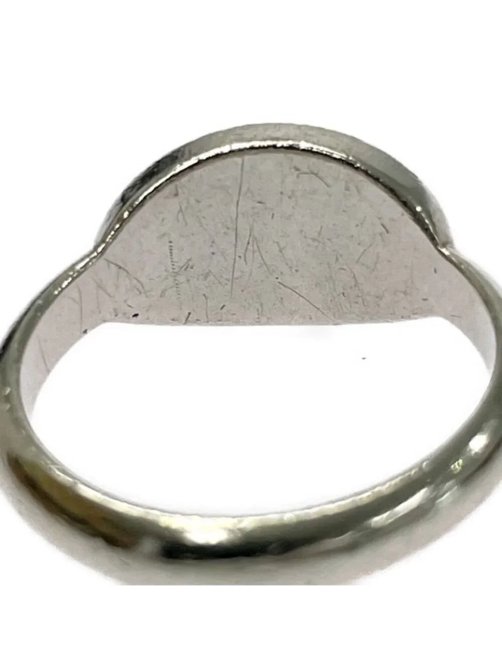 Tiffany & Co Silver Return to Tiffany Oval Tags Ring